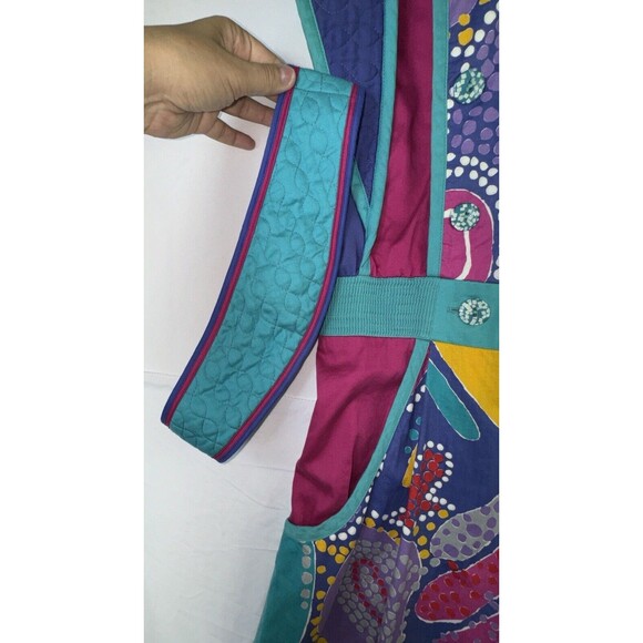 Jeanne Marc Vintage 80s Jumpsuit Sz Small‎ 8 / 10  Wearable Art eighties Rare - Picture 7 of 16